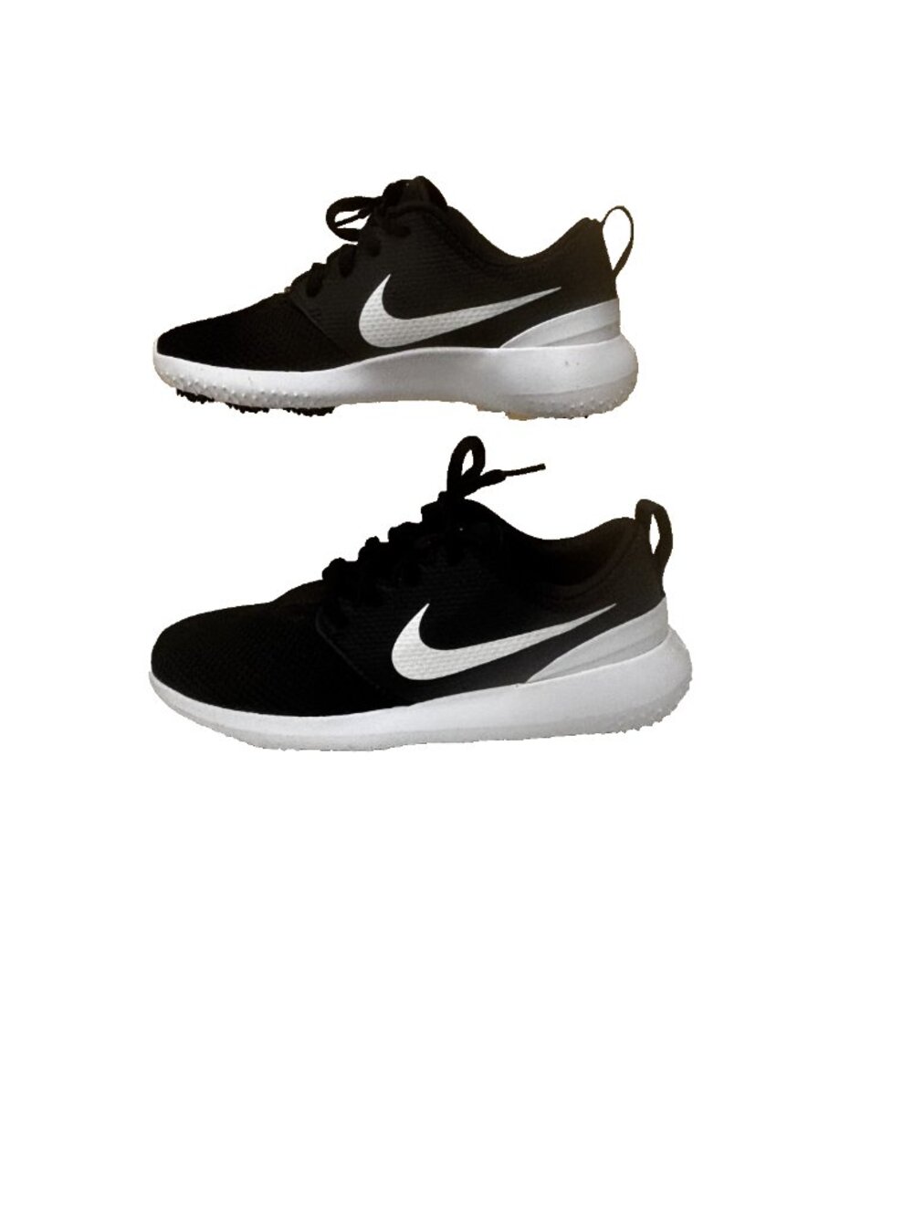 Nike Golf Shoes Spikeless Trainers Roshe G JR  Unisex Youth Size 5Y Black